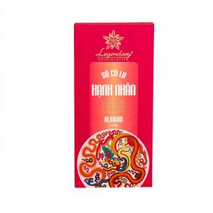 Barra de Chocolate con Nueces de Vietnam de Alta Calidad y Buen Sabor 2026 - Barra de Chocolate con Almendras para Regalo - Product Image 1