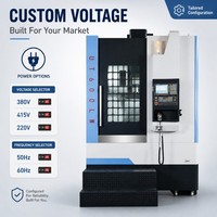 Torno Vertical CNC con 2 Torretas, Sistema de Control GSK, Diámetro de Giro de 600 mm para Piezas de Disco Grandes