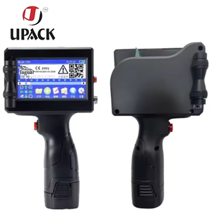 Imprimante jet d'encre portable intelligente UPACK 25,4 mm avec écran tactile, date d'expiration, numéro de série numérique, machine de codage par lots pour cartons - Product Image 3