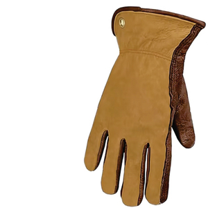 Guantes de Trabajo de Cuero Vacuno Resistentes al Agua para Hombre, con Puño de Seguridad, Grosor de 2 Mil, 10 Pulgadas, para Construcción y Jardinería - Product Image 3