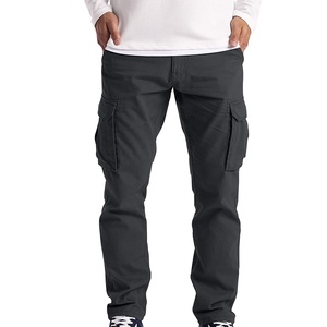 Pantalon cargo léger et respirant pour homme, plusieurs poches de rangement fonctionnelles, confortable pour les aventures en plein air, le trekking et les tenues décontractées - Product Image 4