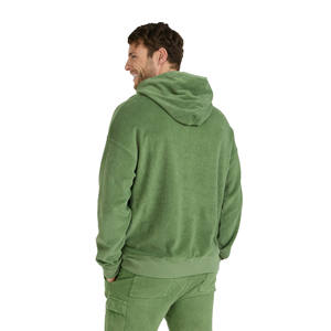 Conjunto de Sudadera con Capucha y Pantalones Cortos de Verano para Hombre, 100% Algodón de Alta Calidad, Transpirable, de Secado Rápido, Diseño Holgado con Hombros Caídos - Product Image 4