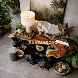 Mesa Consola Moderna de Madera Maciza de Alta Calidad SUAR - Duradera y Fácil de Limpiar - Product Image 4