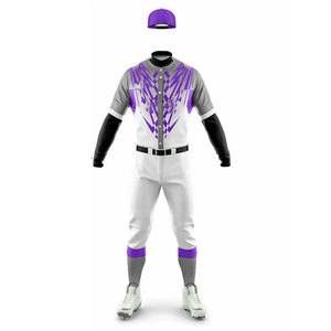 OEM ODM Club Uniform Manufacturer Baseball Sportswear Clothing Uniform Teamwear Club Athletic Custom Logo & Numbers Uniform - Product Image 5