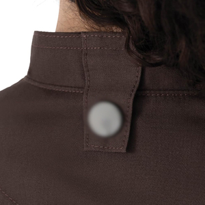 Camiseta de Cocina para Niñas, Uniforme de Chef para Restaurante, Camiseta de Panadero, Uniforme de Trabajo, Ropa de Camarero para Hotel, Chaqueta de Cocinero de Sarga - Product Image 3