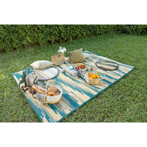 Tapis de pique-nique rectangulaires en polypropylène 100% imperméables et infroissables de qualité supérieure, en gros, pour l'extérieur, en vente - Product Image 1