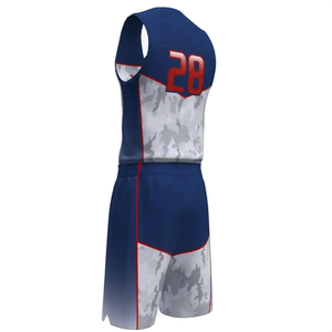 Hot Sale High Quality Basketball Jersey Uniform Trendy Style Basketball Uniform Sports Wear Basketball Uniform - Product Image 5