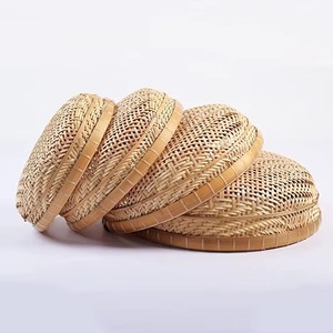 Bol à fruits en rotin tissé à la main, compatible lave-vaisselle et couleurs personnalisables, fabriqué avec soin par KRAFT WORLD - Product Image 2