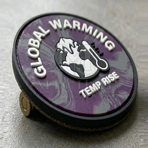 Durable Rubber Patches With Precision Molded Design Strong PVC Material Support And Detailed Raised Pattern Finish - Product Image 5