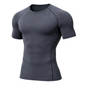 Men's <b>Compression</b> <b>Shirts</b> Short Sleeve Athletic Running Gym Comfortable Tops Cool Dry Workout T <b>Shirt</b> - Product Image 4
