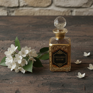 Aceite de Perfume Floral Natural Chameli Attar Premium, Aroma Rico, Consistencia Media, Líquido Viscoso - Product Image 2