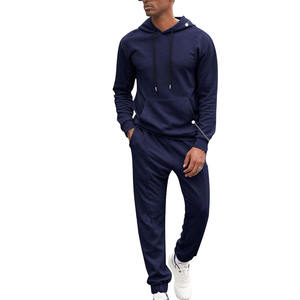 Fabricante de chándales personalizados para hombre, chándal de algodón grueso de 500 g/m² para marcas de ropa urbana estadounidenses, MOQ bajo - Product Image 1