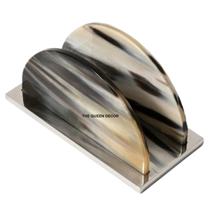 Servilletero Rectangular de Cuerno de Fantástica Calidad para el Hogar, Hotel, Fiestas, Vajilla de Mesa - Product Image 1