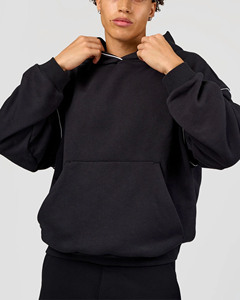Minimal Black Streetwear Hoodie Alternative names: * Premium Oversized <b>Pullover</b> Hoodie * Essential Heavyweight Hoodie * Urban - Product Image 3