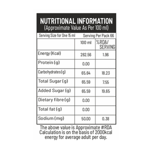 Sirop de noisette Mojee 1000 ML Bouteille Sirop aromatisé de qualité supérieure sans arôme artificiel - Product Image 3