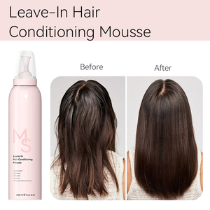 Mousse coiffante hydratante en profondeur pour cheveux en aérosol, marque privée OEM, mousse revitalisante sans rinçage - Product Image 5