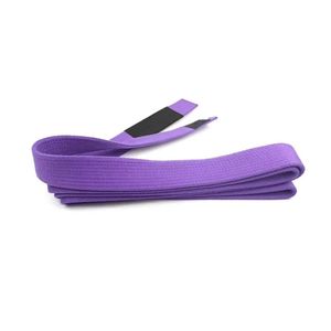 Cinturón de Jiu Jitsu Profesional Color Morado Claro, Cinturón de Rango de Jiu Jitsu, Costura Multicapa de Algodón, Accesorio de Artes Marciales - Product Image 3