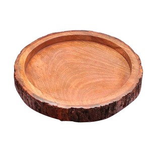 Plateau de service en bois de Sheesham peint à la main |   Plateau en bois Saharanpur en gros - Product Image 5
