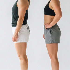 Pantalones Cortos Deportivos para Entrenamiento de Fútbol Femenino, 100% Poliéster, Personalizables con Nombre - Product Image 3