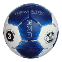 Ballon de handball de championnat de haute qualité, personnalisé OEM, cousu à la main, léger, souple, durable, avec vessie en latex/caoutchouc Reema