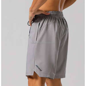 <b>Men's</b> Beach <b>Short</b> Spandex Polyester Quick Drying <b>Swimming</b> Solid Color <b>Zip</b> <b>Pocket</b> Beach <b>Shorts</b> - Product Image 5