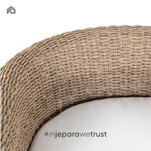 Fauteuil de salle à manger modulaire moderne Milou pour extérieur, prix d'usine, en bois durable et écologique, idéal pour appartement, jardin, patio - Product Image 6