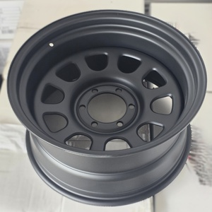 Raytop 18x10 5x150 Black Round Hole <strong>Steel</strong> <strong>Wheel</strong> 15" 16" 17" 18" 19" 20" <strong>Inch</strong> 5x120 5x127 5x139.7 5x150 5x165.1 6x139.7 <strong>Steel</strong> Rim - Product Image 5