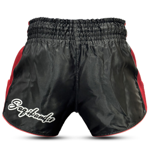 Pantalones Cortos de Muay Thai para Hombre SAQIB&CO, Estampado de Calavera y Rosas, Ropa de Artes Marciales Mixtas, Pantalones Cortos de Lucha Transpirables de Poliéster - Product Image 3