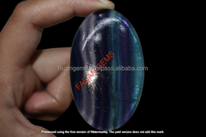 Wholesale FAIJAN GEMS Natural Gemstone Multi Fluorite Worry Stone <b>Top</b> Polished <b>Rainbow</b> Crystal Healing Energy Feeling Us Happy - Product Image 3