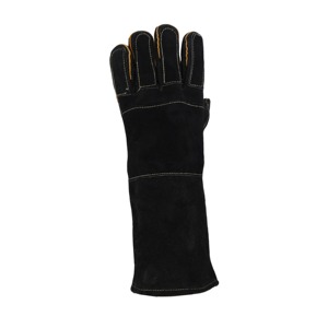 Gants de soudage en cuir de vachette de qualité supérieure résistants aux hautes températures avec ligne ignifuge - Product Image 5