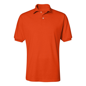 Chemise pour homme en piqué 100% coton, imprimée avec une marque personnalisée, unie, anti-froissement, manches courtes, de haute qualité, style golf, tricotée, 220g - Product Image 5