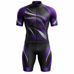 Conjuntos de Uniformes de Ciclismo para Hombre de Secado Rápido, Ecológicos, Ligeros, al por Mayor, con Diseño Personalizado y Transpirables - Product Image 4