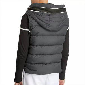 Chaleco de Invierno con Diseño Moderno y Logotipo Personalizado, Chaleco Acolchado con Cuello Alto para Hombre, Chaquetas sin Mangas - Product Image 3