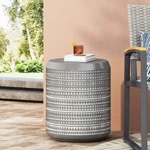 Lightweight <b>Outdoor</b> Concrete <b>Side</b> <b>Table</b> for <b>Outdoor</b> Living - Product Image 4