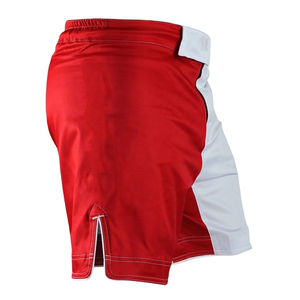 Shorts de MMA personalizados al por mayor con impresión digital del logotipo frontal, de secado rápido, bajo MOQ, transpirables, para entrenamiento de artes marciales. - Product Image 6