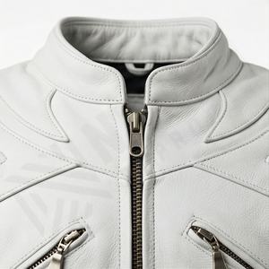 Chaqueta de Motociclista de Cuero Genuino para Hombre de la Mejor Calidad, Nueva Colección de Invierno, Chaquetas de Motocicleta con Protecciones Desmontables Personalizadas - Product Image 4