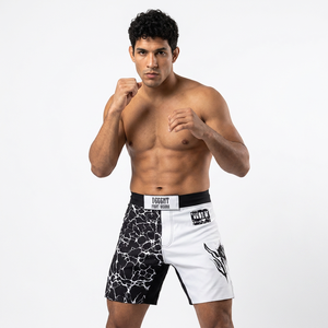 กางเกง MMA สำหรับผู้ชาย กางเกงต่อสู้ศิลปะการต่อสู้แบบผสมผสาน พิมพ์ลายแบบ Sublimation ระบายเหงื่อได้ดี ทรงสปอร์ตสำหรับผู้ใหญ่ - Product Image 1