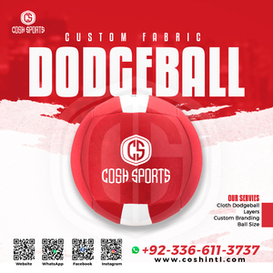 Ballons de dodgeball en tissu imprimés sur mesure |   Balles d'entraînement en tissu doux |   Logo et couleur personnalisés |   Équipement sportif en gros - Product Image 6