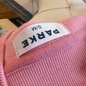 Sudadera Unisex de Cuello Redondo Roja con Diseño de Letras Bordadas, Corte Holgado, Algodón, Invierno, 370g, 2 Piezas - Product Image 6