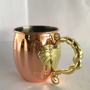 Taza de Cobre MOSCOW de Alta Calidad, Artesanía India para el Hogar - Product Image 3