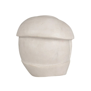 Escultura Abstracta de Cabeza Humana con Acabado en Mármol Blanco, Estatua Facial Minimalista, Decoración Nórdica Moderna para el Hogar, Estética de Lujo para Sala de Estar - Product Image 1