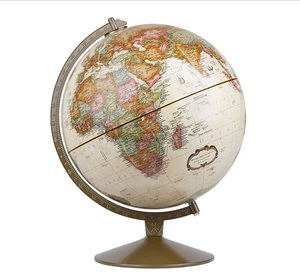 R.K.INTERNATIONAL Globo Terráqueo Decorativo Clásico Vintage Ecológico de Latón/Aluminio, Mapa del Mundo para Mesa, Hogar, Oficina, Regalo de Graduación - Product Image 5