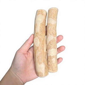 Bâton à mâcher moderne en bois de café bio pour chiens, non toxique, inodore, longue durée, jouet à mâcher pour animaux de compagnie, usage quotidien, pour la dentition des chiots et les chiens agressifs - Product Image 1