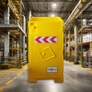 Kit de Derrame de Aceite y Productos Químicos de 100L con Carro con Ruedas, Kit de Respuesta a Derrames de Emergencia para Fábrica, Almacén, Taller con Almohadillas, Calcetines y EPP - Product Image 4