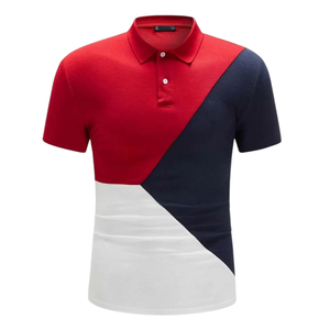 Polo en coton et polyester recyclé, logo personnalisé, usine OEM, vente en gros, fournisseur en vrac, polo de golf, sport, décontracté et vêtements de travail - Product Image 1