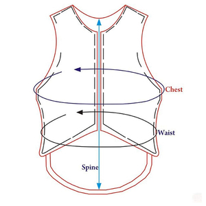 Chaleco Protector Ecuestre para Adultos y Niños, Material de Spandex, Cómodo, Acolchado y Absorbente de Impactos, para Montar a Caballo - Product Image 4