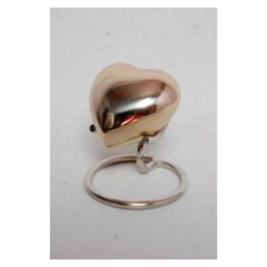 Mini Heart Cremation Urns for Human Ashes Brass Small <b>Memorial</b> <b>Keepsake</b> Urn with Stand Metal Ashes Holder Funeral Supplies Urns - Product Image 1