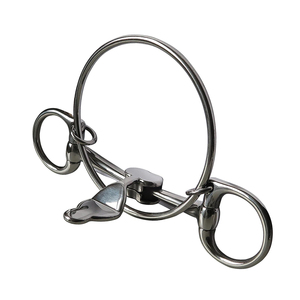 Mors de cheval en acier inoxydable 2026, taille 130 mm, avec articulation à rouleaux, équipement d'équitation, 100 % meilleure qualité - Product Image 6