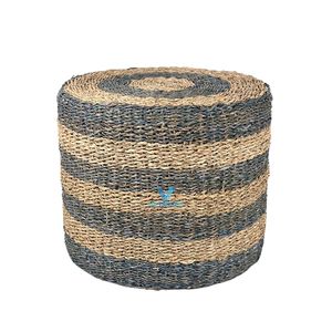 Trending Now Seagrass Ottoman Handwoven <b>Pouf</b> Natural Floor Cushion Home Decor Wholesale OEM ODM Vietnam - Product Image 6