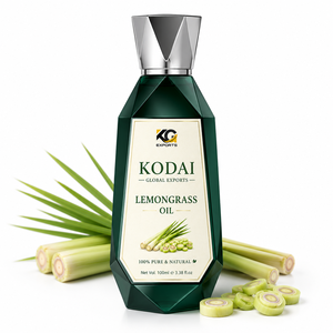 Huile Essentielle de Citronnelle du Tamil Nadu 100% Pure et Naturelle de Qualité Supérieure, Distillée à la Vapeur, pour Aromathérapie et Soin du Visage, par Kodai Global Export - Product Image 1